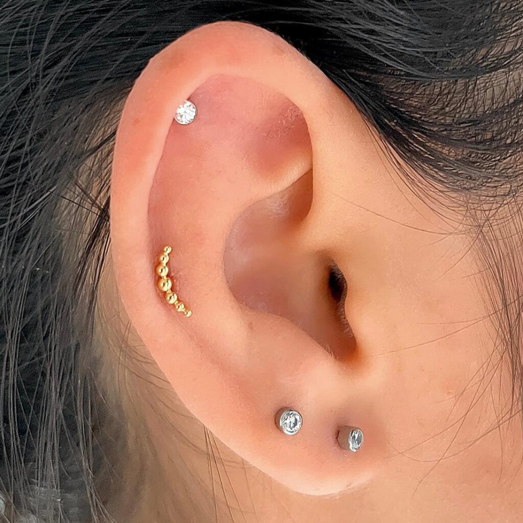 Thorough aftercare support for piercings